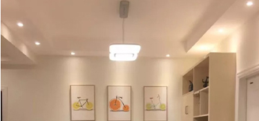 杭州新房裝修效果，燈飾效果襯托很重要