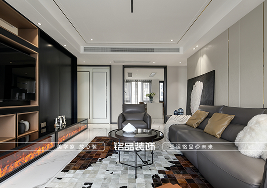 西溪公館裝修 140平裝修輕奢風案例分享