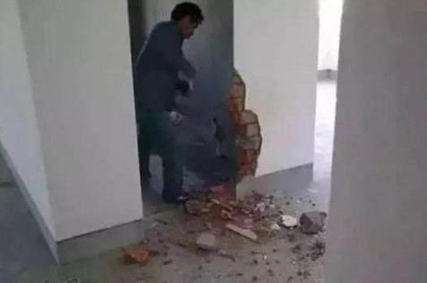 裝修施工現場