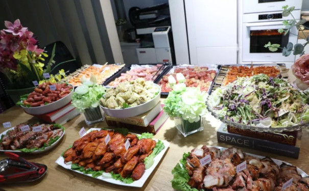 杭州家裝啤酒節現場食品