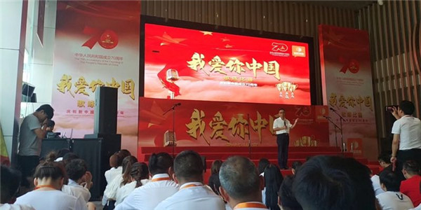 銘品裝飾歌詠比賽現場