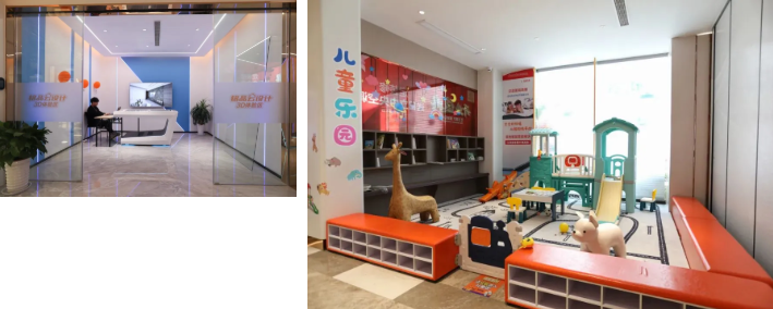 杭州裝修公司銘品裝飾萬方展廳重裝形象升級，美出圈了！