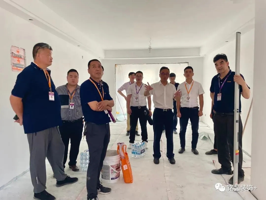 杭州裝修公司銘品裝飾工地現場